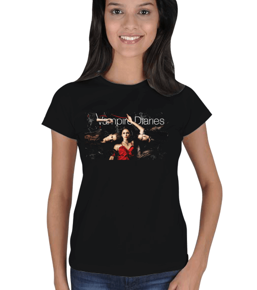 Tisho - The Vampire Diaries Kadın Tişört Kadın Tişört
