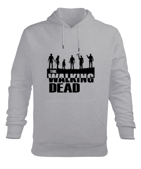 Tisho - The Walking Dead Erkek Kapüşonlu Hoodie Sweatshirt