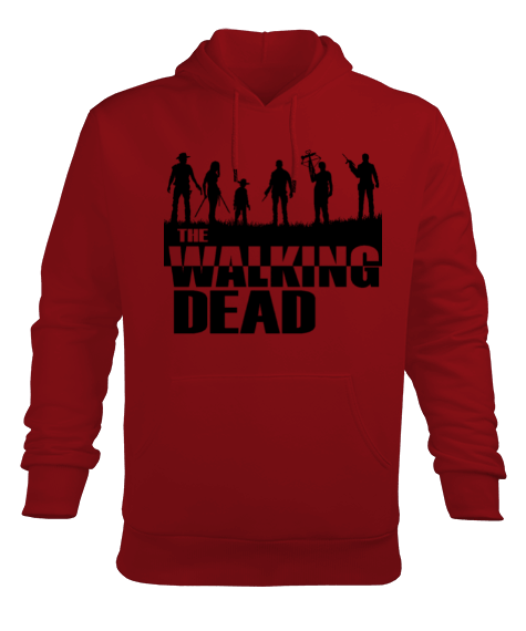 Tisho - The Walking Dead Erkek Kapüşonlu Hoodie Sweatshirt