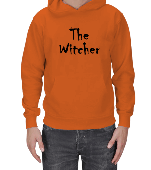 Tisho - The Witcher Baskılı Sweatshirt Erkek Kapşonlu