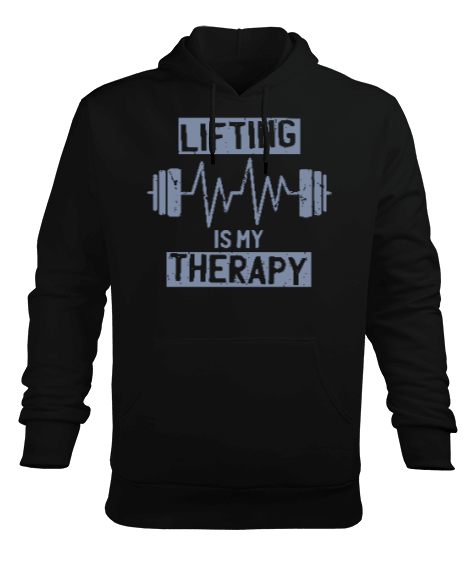 Tisho - Therapy Erkek Kapüşonlu Hoodie Sweatshirt