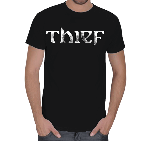 Tisho - Thief Logo Tshirt-Erkek Erkek Tişört