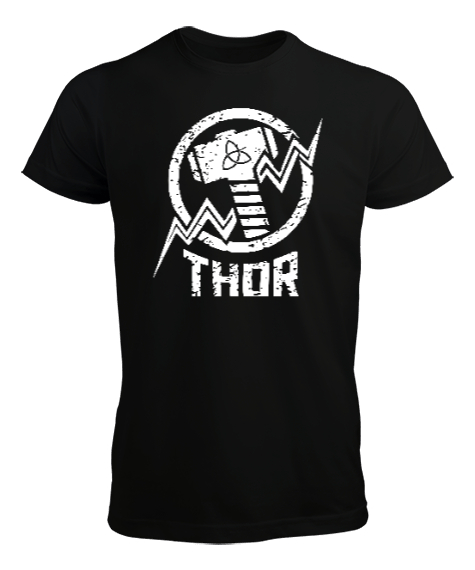 Tisho - Thor - Viking V2 Siyah Erkek Tişört