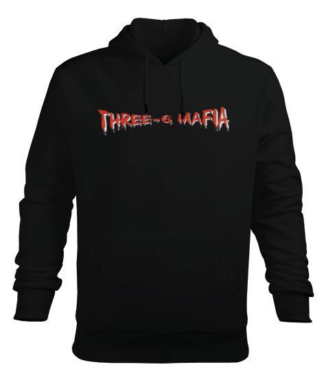Tisho - Three 6 Mafia Mystic Stylez Font Erkek Kapüşonlu Hoodie Sweatshirt