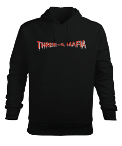 Tisho - Three 6 Mafia Mystic Stylez Font Erkek Kapüşonlu Hoodie Sweatshirt