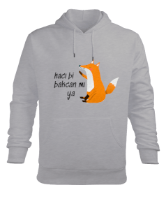 TİLKİ Erkek Kapüşonlu Hoodie Sweatshirt - Tisho
