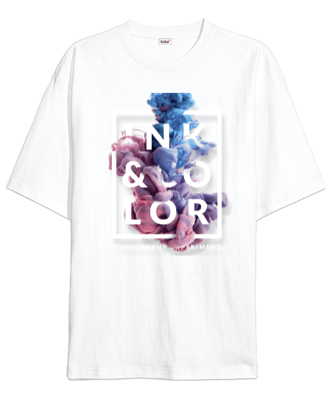 Tisho - Tipografi Mockup Oversize Unisex Tişört
