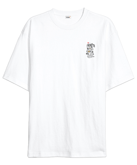 Tisho - Tokyo temalı Oversize Unisex Tişört