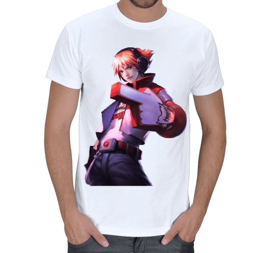 Tisho - TPA Ezreal T-Shirt Beyaz Erkek Tişört