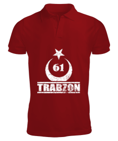 Trabzon şehir,Türkiye,Türkiye bayrağı. Erkek Kısa Kol Polo Yaka - Tisho