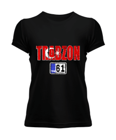 Trabzon şehir,Türkiye,Türkiye bayrağı. Kadın Tişört - Tisho