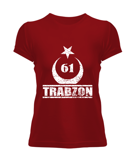 Trabzon şehir,Türkiye,Türkiye bayrağı. Kadın Tişört - Tisho