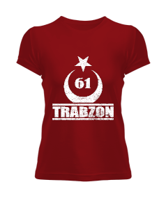 Trabzon şehir,Türkiye,Türkiye bayrağı. Kadın Tişört - Tisho