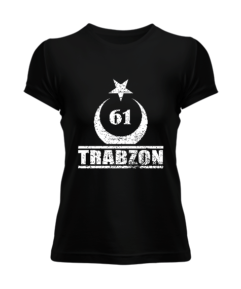 Tisho - Trabzon şehir,Türkiye,Türkiye bayrağı. Kadın Tişört