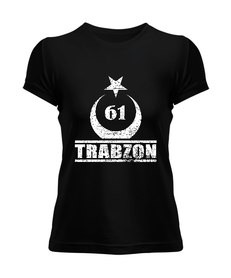 Trabzon şehir,Türkiye,Türkiye bayrağı. Kadın Tişört - Tisho