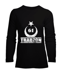 Trabzon şehir,Türkiye,Türkiye bayrağı. Kadın Uzun Kol Tişört - Tisho