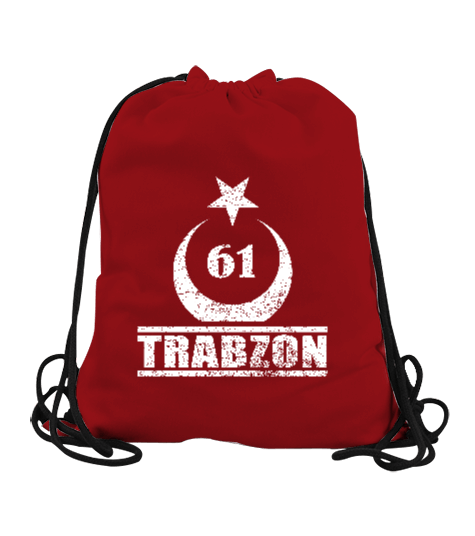 Tisho - Trabzon,Trabzon şehir,Türkiye,Türkiye bayrağı. Büzgülü Spor Çanta