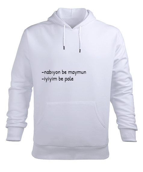 Tisho - trakya Erkek Kapüşonlu Hoodie Sweatshirt