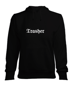 trasher Kadın Kapşonlu Hoodie Sweatshirt - Thumbnail