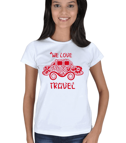 Tisho - Travel Kadın Tişört