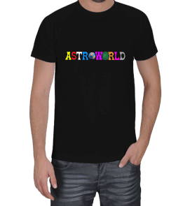 Tisho - Travis Scott x Astroworld Erkek Tişört
