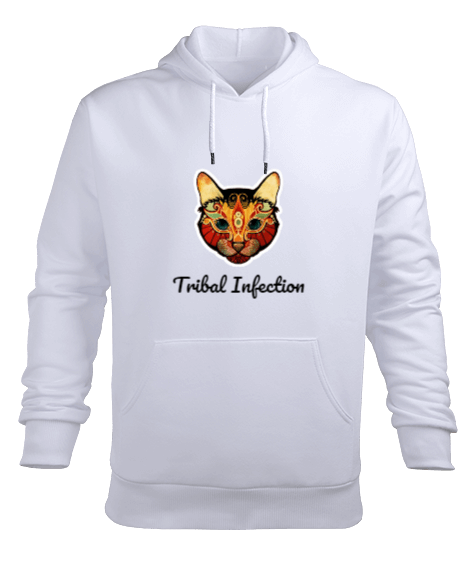 Tisho - Tribal Infection Erkek Kapüşonlu Hoodie Sweatshirt