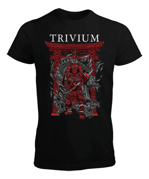 Tisho - Trivium Siyah Tişört Erkek Tişört