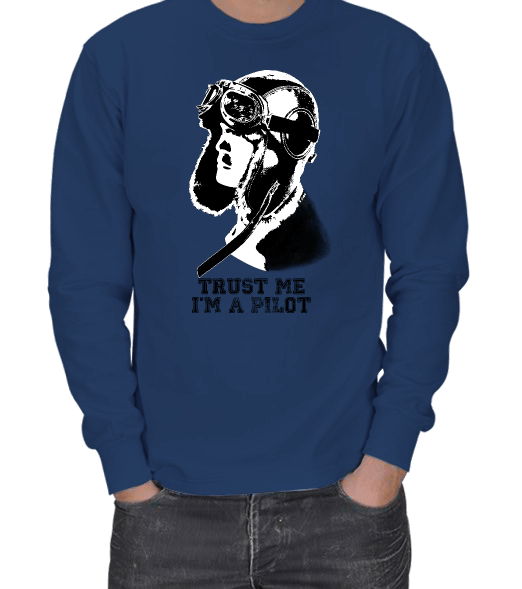 Tisho - Trust Me ERKEK SWEATSHIRT