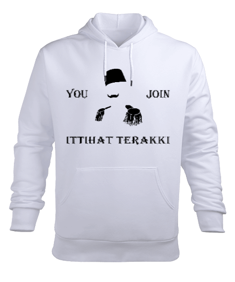 Tisho - TÜRK 38 Erkek Kapüşonlu Hoodie Sweatshirt