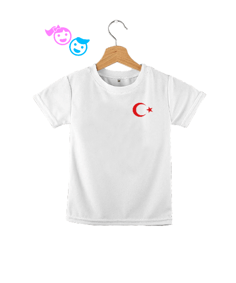 Tisho - Türk Bayrağı Çocuk Unisex