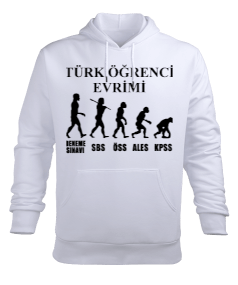 Tisho - Türk öğrencisi Erkek Kapüşonlu Hoodie Sweatshirt