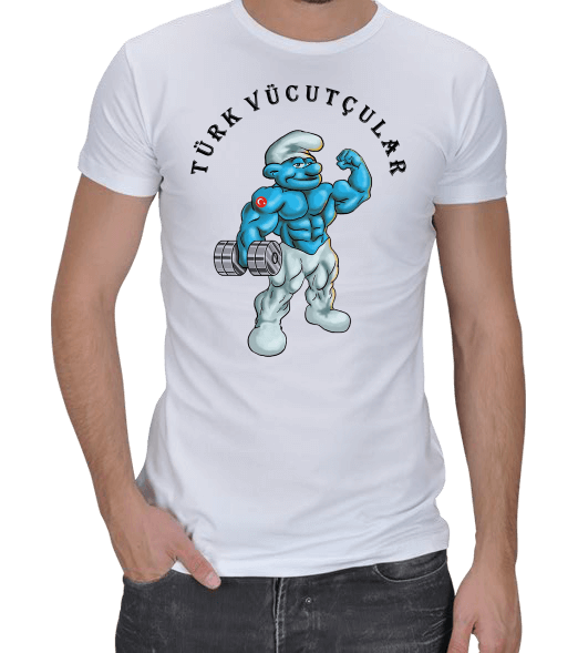 Tisho - TURK VUCUTCULAR ozel dızayn Erkek Regular Kesim Tişört