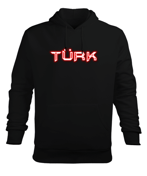 TÜRK yazılı hoodie Erkek Kapüşonlu Hoodie Sweatshirt