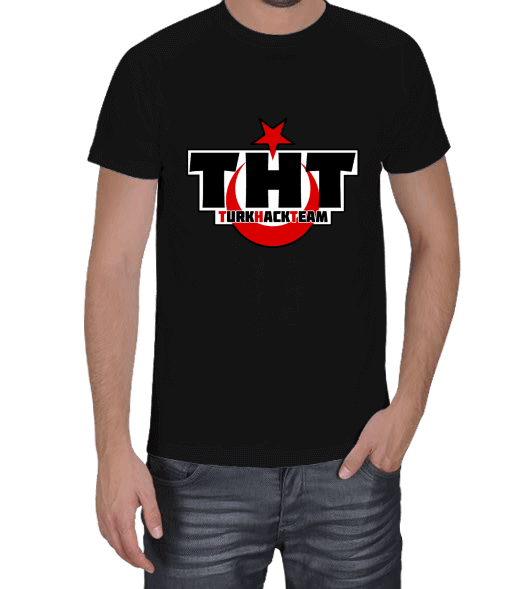 Tisho - TürkHackTeam Eski Logo Erkek Tişört