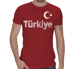 Türkiye Erkek Regular Kesim Tişört - Thumbnail