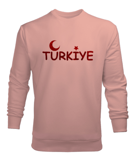 Tisho - Türkiye Yazılı Yavru Ağzı Erkek Sweatshirt