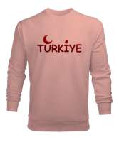 Türkiye Yazılı Yavru Ağzı Erkek Sweatshirt - Tisho