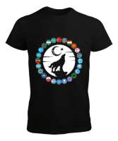 Türkiye,Turan,Göktürk,Azerbaycan,Kazakistan,Türkmenistan,Tacikistan,Özbekistan,Kyrgyzstan. Siyah Erkek Tişört - Tisho