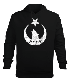 Türkiye,Türkiye bayrağı. Erkek Kapüşonlu Hoodie Sweatshirt - Tisho