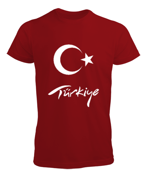 Tisho - Türkiye,Türkiye bayrağı. Erkek Tişört