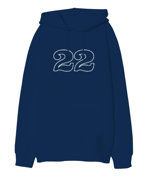 Tisho - TURNING 22 Oversize Unisex Kapüşonlu Sweatshirt