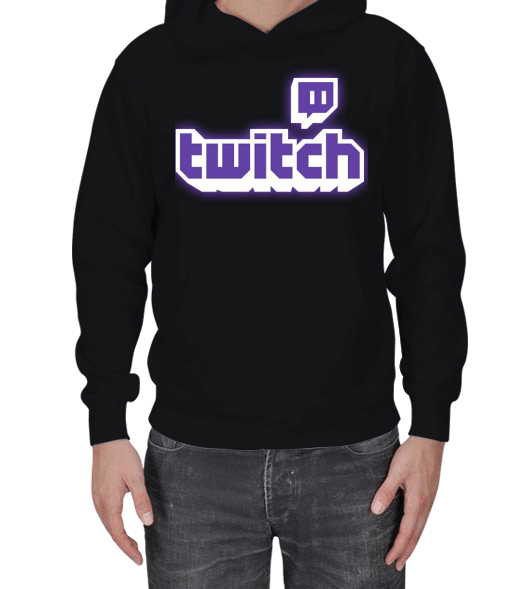 Tisho - Twitch Hoodie Erkek Kapşonlu