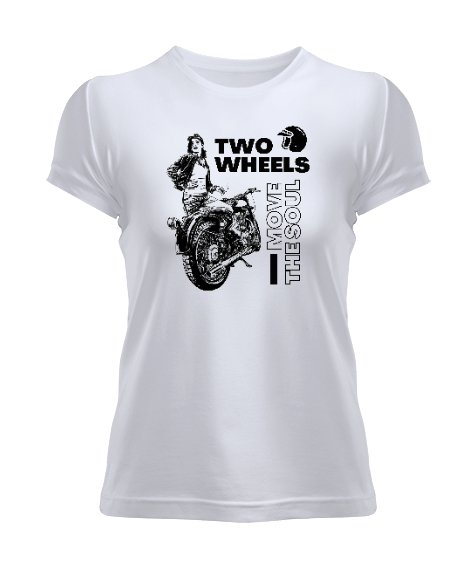 Tisho - Two Wheels Kadın Tişört