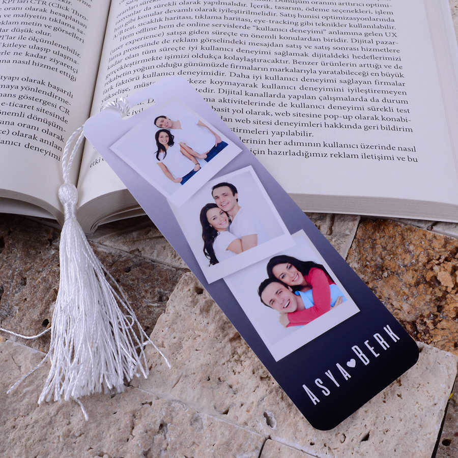 Tisho - Üç Fotoğraflı Kitap Ayracı