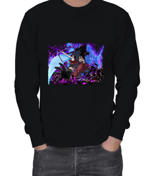 Tisho - uchia madara ERKEK SWEATSHIRT