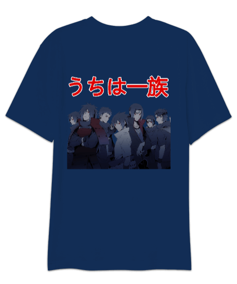 Uchiha Clan 2 Oversize Unisex Tişört