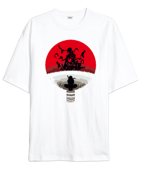 Tisho - Uchiha Clan Oversize Unisex Tişört