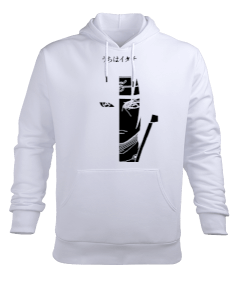 Uchiha tasarımlı Sweatshirt Erkek Kapüşonlu Hoodie Sweatshirt - Thumbnail