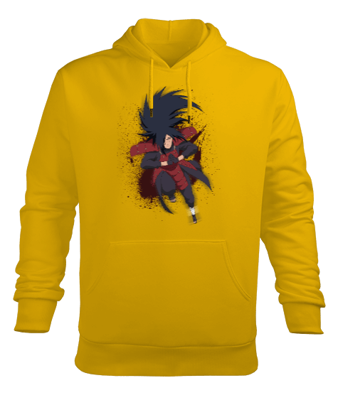 Tisho - Uchika Madara Tasarımlı Erkek Kapüşonlu Hoodie Sweatshirt