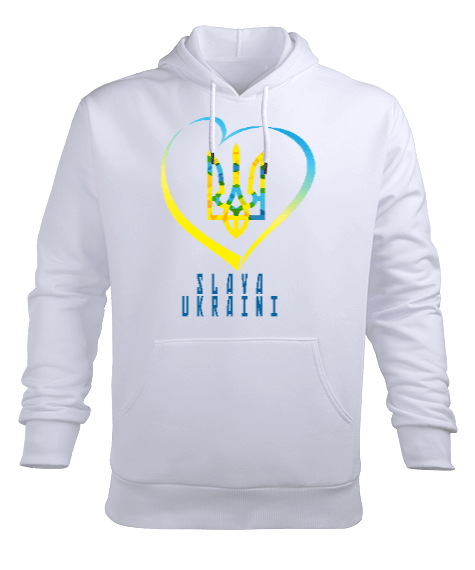 Tisho - UKRAYNA SEYAHAT ARMA UKRAINE SLAVA UKAINI UKRAINE YAŞASIN UKRAYNA Erkek Kapüşonlu Hoodie Sweatshirt